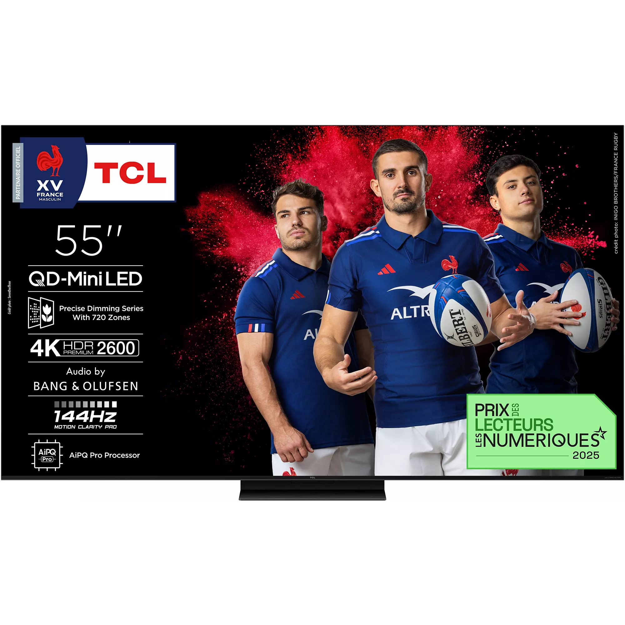 Téléviseur Mini-LED TCL 55C89K 2025 – 55″ (139 cm)