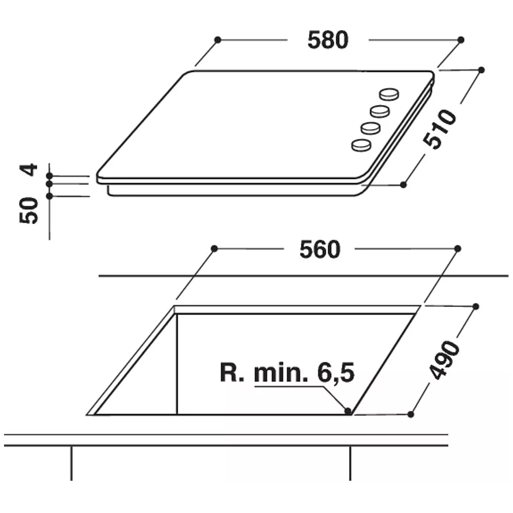Plaque vitrocéramique Whirlpool AKM903NE – Image 6